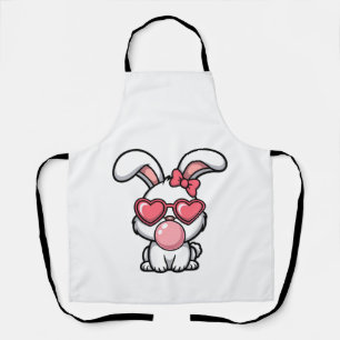 layful Kawaii Rabbit with Bubblegum Bubble Apron