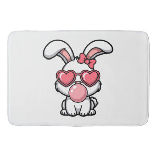 layful Kawaii Rabbit with Bubblegum Bubble Bath Mat