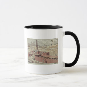 Laying the Foundations for the Eiffel Tower Mug