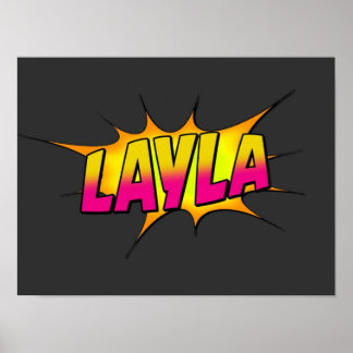 Layla Poster