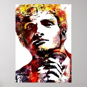 Layne Staley Portrait Poster