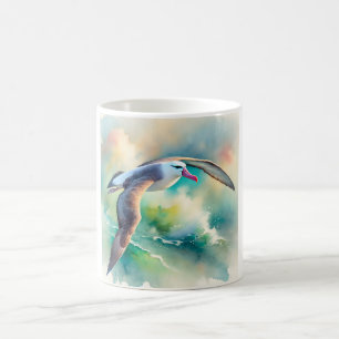 Laysan albatross 101024AREF117 - Watercolor Coffee Mug