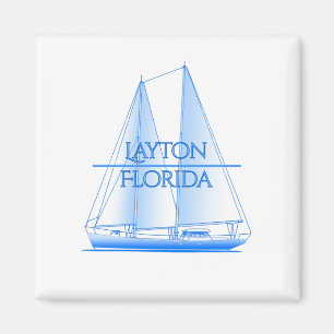 Layton Coastal Nautical Sailing Sailor Magnet
