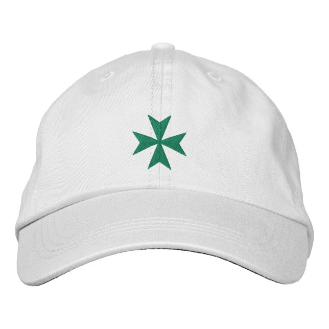 Lazarus Cross Embroidered Hat (Front)