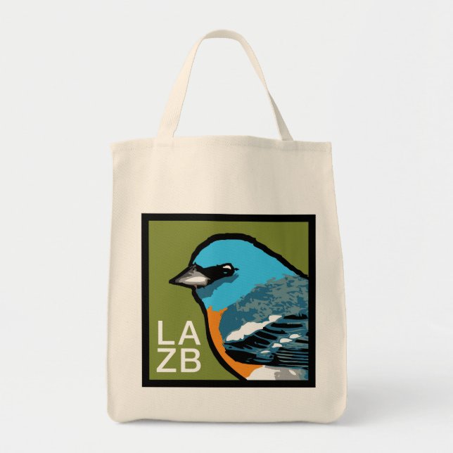 LAZB cotton grocery bag (Front)