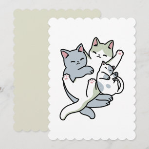 Laze Furr Days - Cute Lazy Cats Design