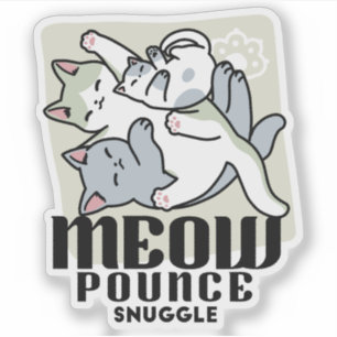 Laze Furr Days - Cute Lazy Cats Design