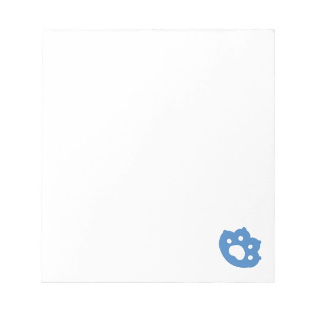 Laze Furr Days - Cute Lazy Cats Design Notepad (Front)