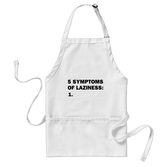 Laziness Standard Apron (Front)
