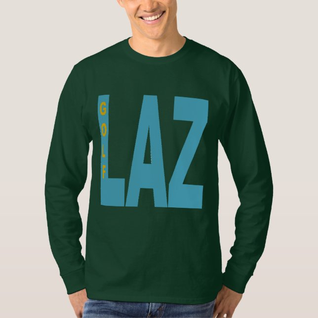 LAZIO GOLF Green Foret Long Sleeves T-shirt (Front)