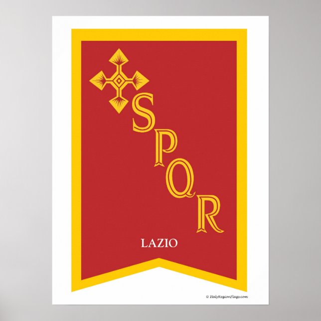 Lazio Italy Poster (Front)