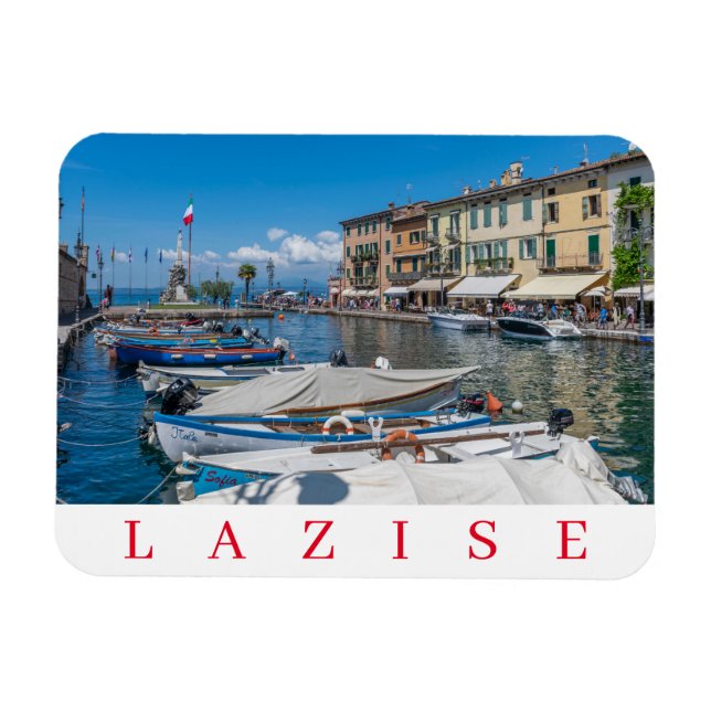 Lazise on Lake Garda fridge magnet (Horizontal)