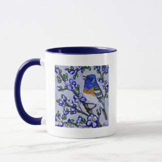 Lazuli Bunting Mug