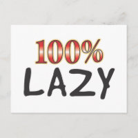 Lazy 100 Percent