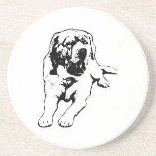 Lazy Afternoon – Labrador Mood Coaster