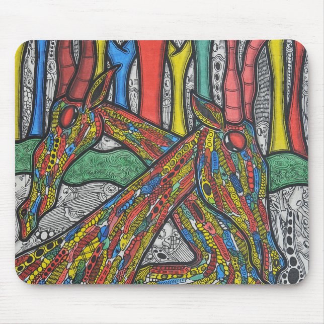 Lazy afternoon mouse mat (Front)