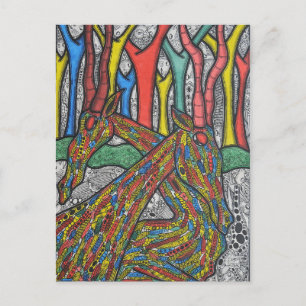 Lazy afternoon postcard