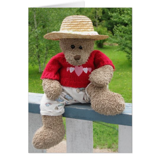 Lazy Bear Days Card