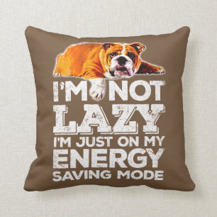 LAZY BULLDOG CUSHION