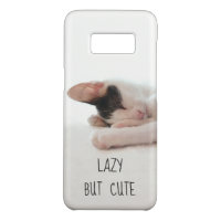 Lazy But Cute Kitten Photo Cat Lover Funny Cool