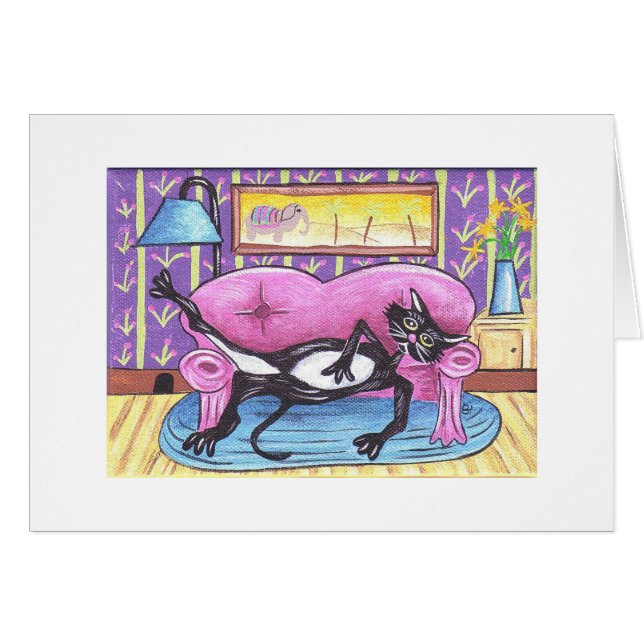 lazy cat (Front Horizontal)