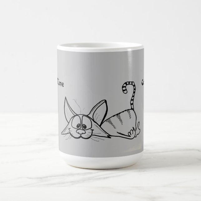 LAZY CAT COFFEE MUG (Center)