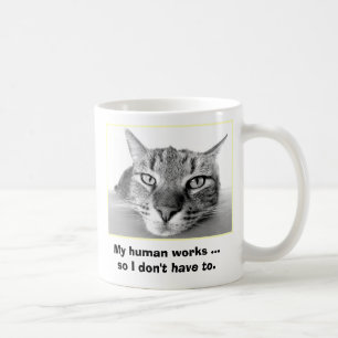 Lazy Cat Coffee Mug