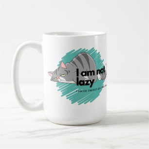 Lazy Cat Coffee Mug