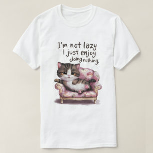 Lazy cat  T-Shirt