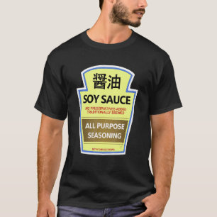 Lazy Costume Tees Soy Sauce Bottle