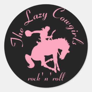 Lazy Cowgirls sticker