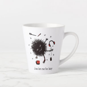 Lazy Day Funny Creature Relaxing Latte Mug