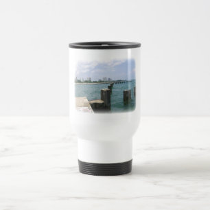 Lazy Day on the Docks Travel Mug