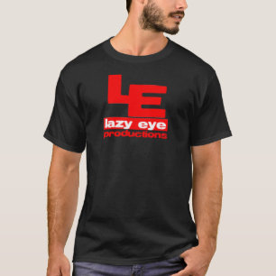 Lazy Eye Logo Red T-Shirt