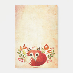 Lazy Foxy Notes 4x6