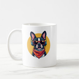 Lazy Frenchie Nope Cute Bulldog Tee Coffee Mug