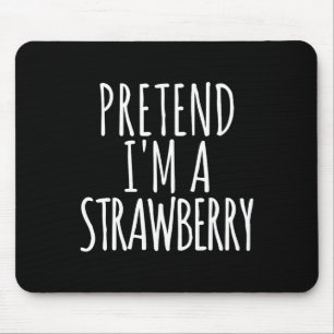 Lazy Fun Easy Halloween Costume Pretend I'm A Stra Mouse Mat