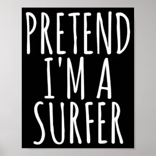 Lazy Funny Halloween Costume Poster