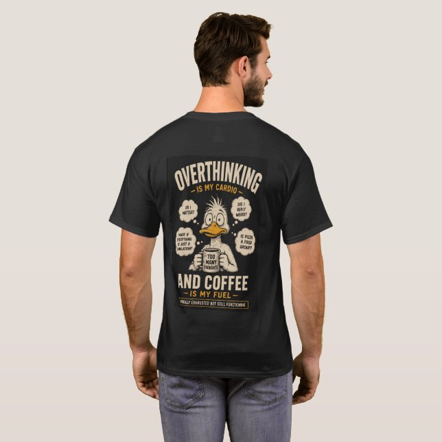Lazy Genius – Overthinking Mode T-Shirt (Back Full)