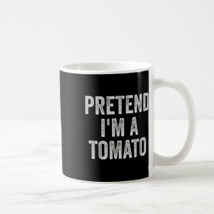 Lazy Halloween Costume Gift Pretend I'm A Tomato  Coffee Mug