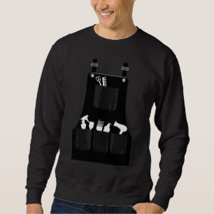 Lazy Halloween Hairstylist Costume Hairdresser Uni Sweatshirt