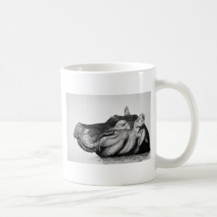Lazy Hippo Coffee Mug