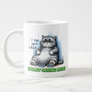 Lazy- Jumbo Mug