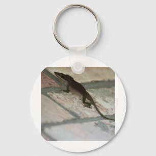 Lazy Lizard Key Ring