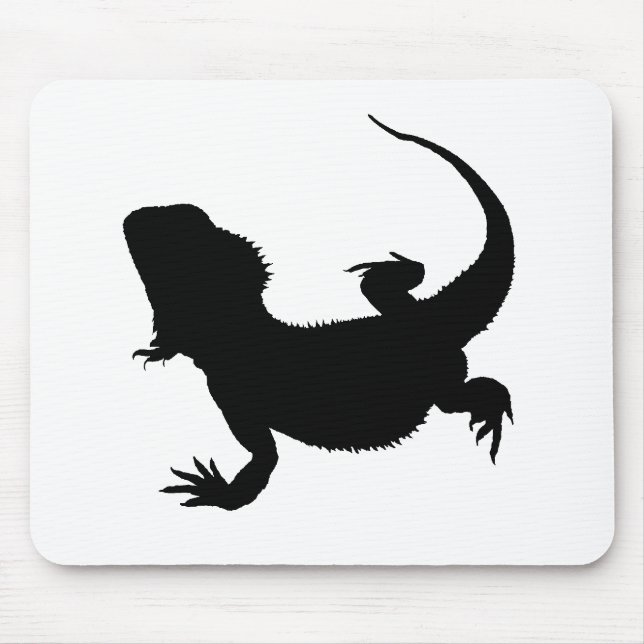Lazy Lizard Mouse Mat (Front)