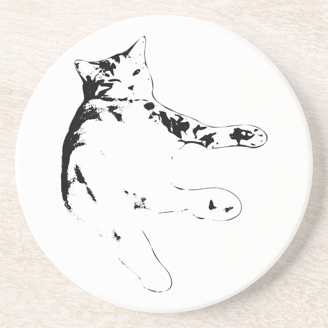 Lazy Lounge Coaster (Front)