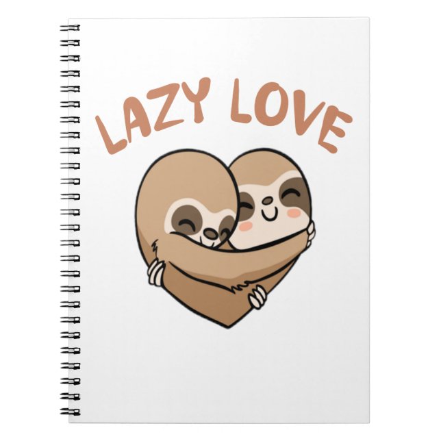 Lazy Love    Notebook (Front)