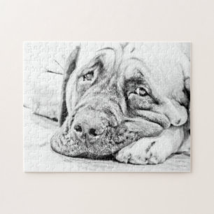 Lazy Mastiff Jigsaw Puzzle