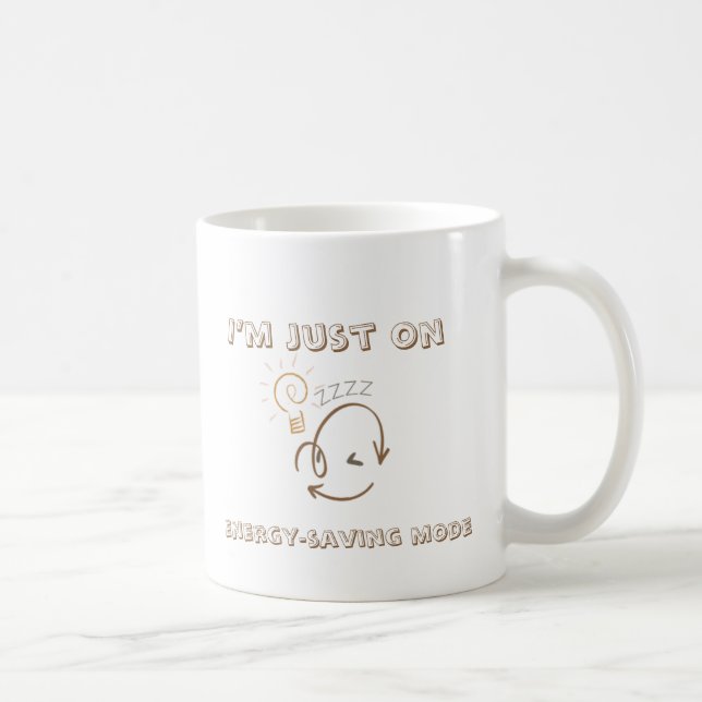 Lazy Mode Activated - Cute Sloth Coffee Mug (Right)