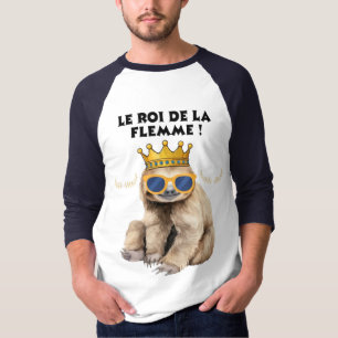 Lazy Monkey with Sunglasses T-Shirt